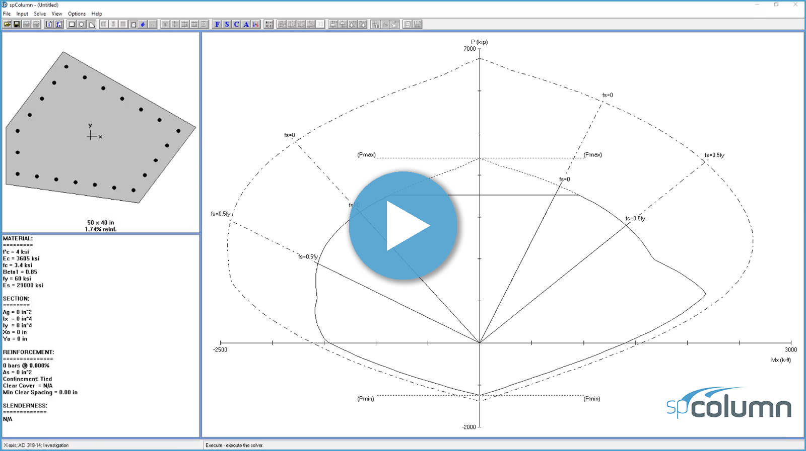 spColumn Model Editor Overview